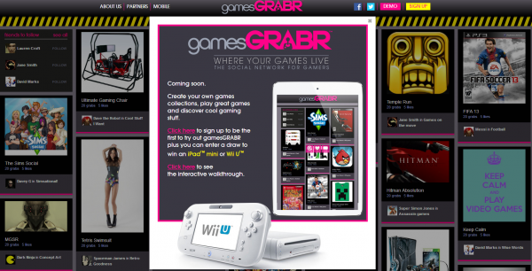 Immagine GamesGRABR : Il social network dei videogiocatori!
