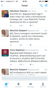 Maurizio Gasparri contro La Sapienza